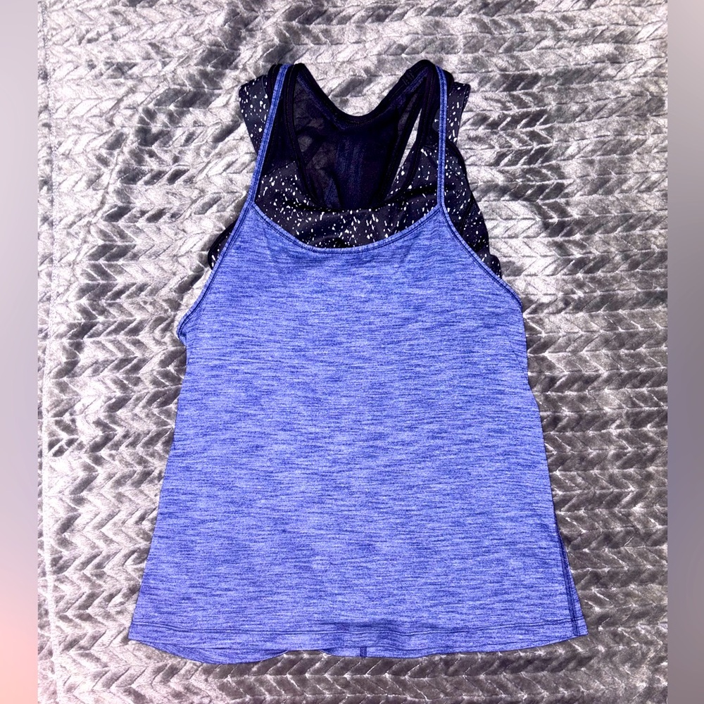 Lululemon Women’s tank top with built in sports bra Size 6